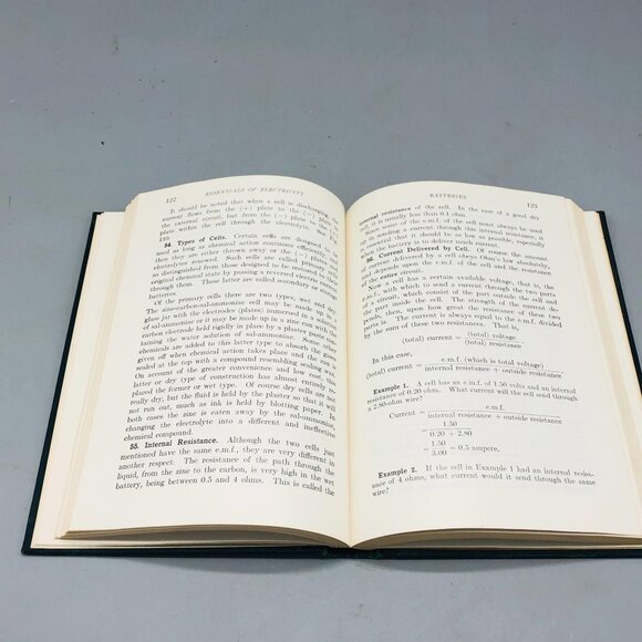 Essentials of electricity by w. h. Timbie 2nd edition1931 book hardcover READ - Picture 4 of 5